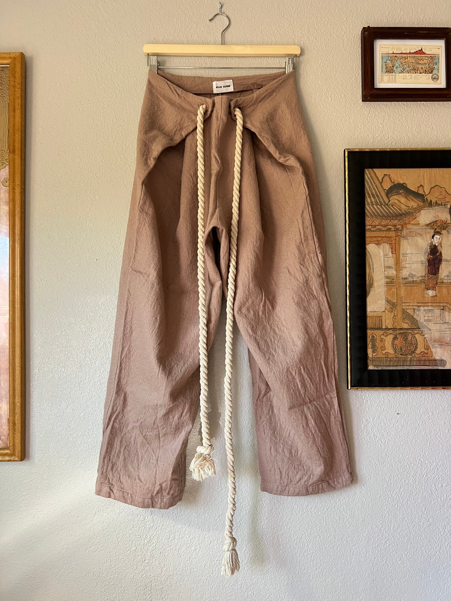 Atelier Delphine Parachute Pants in Tan - M