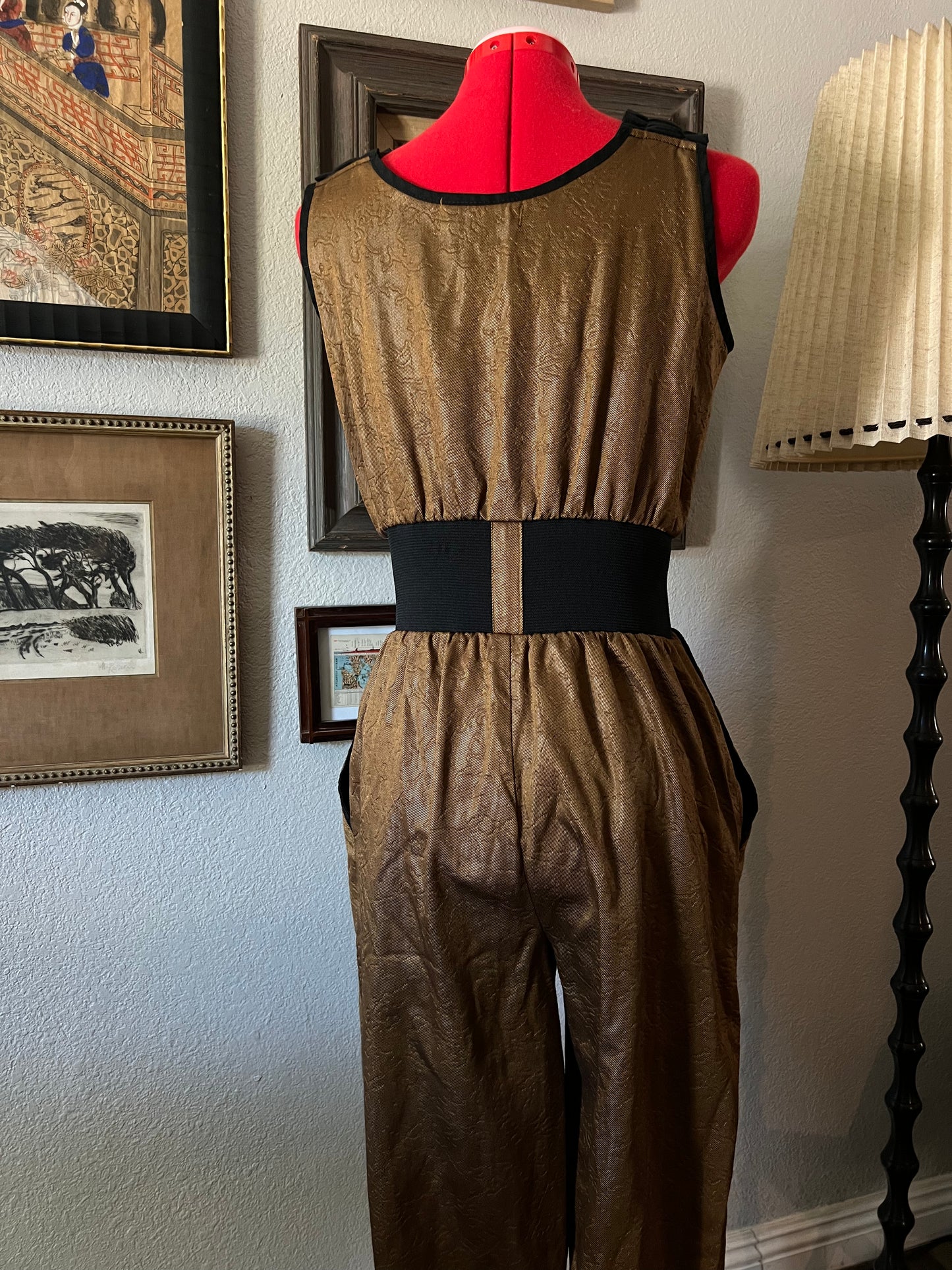 Unique Vintage Jumpsuit by Don't Stop - Small