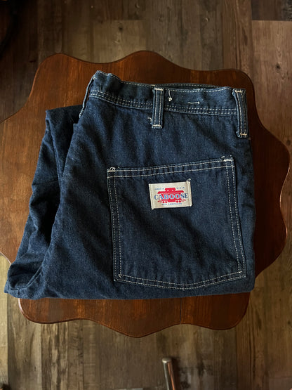 80s Caboose Soft Lined Denim Pants - 32"