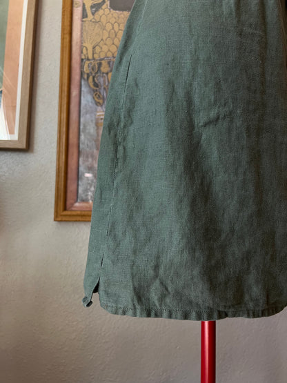 100% Linen Eddie Bauer Skirt - 30"