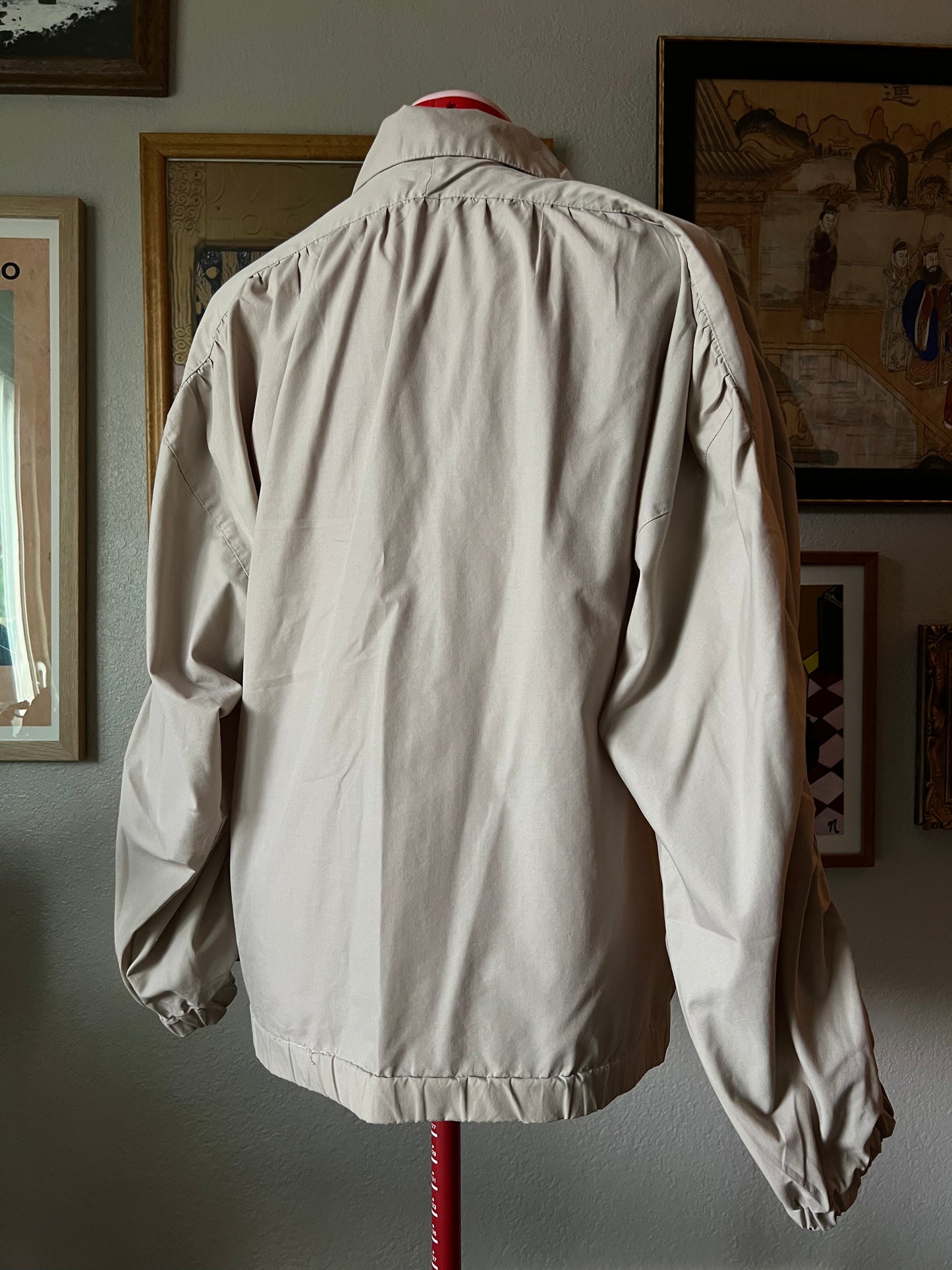 80s Members Only Ruched Sleeves Jacket - US7/8