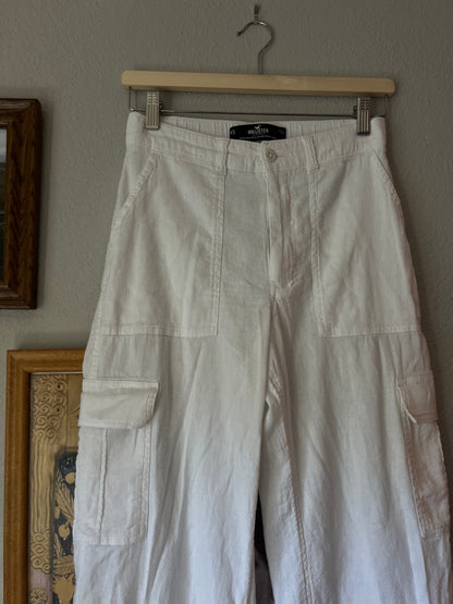 Hollister Highwaisted Beach Cargo Pants - XS