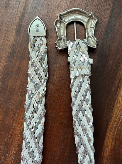 Vintage Western Braided Belt