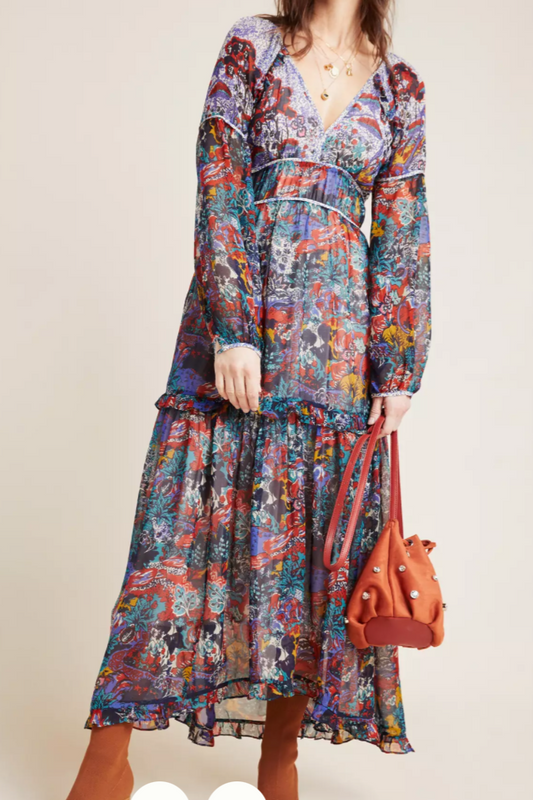 Maeve Anthropologie Annabella Maxi Dress - US 4